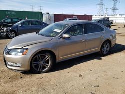 Volkswagen Passat sel salvage cars for sale: 2015 Volkswagen Passat SEL