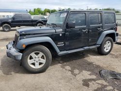 Salvage cars for sale at Pennsburg, PA auction: 2015 Jeep Wrangler Unlimited Sport
