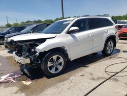 Salvage cars for sale at Louisville, KY auction: 2017 Toyota Highlander Limited