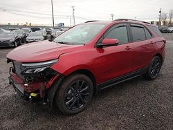 Salvage cars for sale at Hillsborough, NJ auction: 2024 Chevrolet Equinox RS