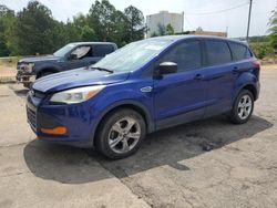 Salvage cars for sale at Gaston, SC auction: 2016 Ford Escape S