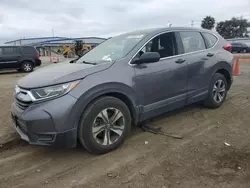 Salvage cars for sale from Copart San Diego, CA: 2019 Honda CR-V LX