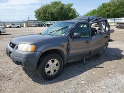 Salvage cars for sale at Oklahoma City, OK auction: 2004 Ford Escape XLT