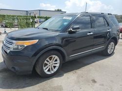 Salvage cars for sale from Copart Orlando, FL: 2013 Ford Explorer XLT