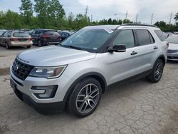 Salvage cars for sale at Bridgeton, MO auction: 2017 Ford Explorer Sport