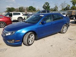 Salvage cars for sale at Riverview, FL auction: 2012 Ford Fusion SE