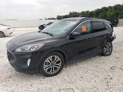 Salvage cars for sale at New Braunfels, TX auction: 2020 Ford Escape SEL