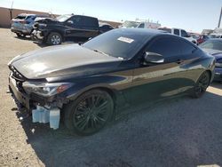 Salvage cars for sale at Albuquerque, NM auction: 2017 Infiniti Q60 Premium