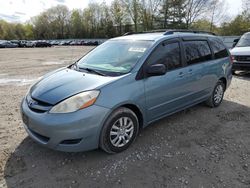 Salvage cars for sale at North Billerica, MA auction: 2008 Toyota Sienna CE