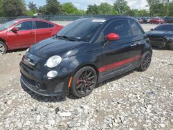 Salvage cars for sale at Madisonville, TN auction: 2015 Fiat 500 Abarth