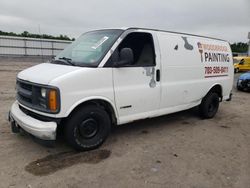 Salvage trucks for sale at Fredericksburg, VA auction: 1998 Chevrolet Express G1500