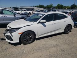 Salvage cars for sale at Sacramento, CA auction: 2021 Honda Civic EX