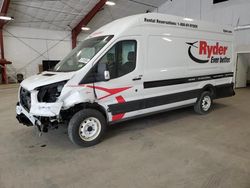 Salvage trucks for sale at Center Rutland, VT auction: 2021 Ford Transit T-250