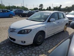 Salvage cars for sale at Bridgeton, MO auction: 2004 Mazda 3 Hatchback