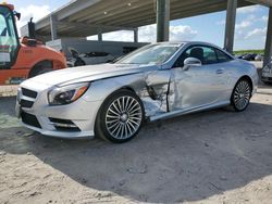 Salvage cars for sale from Copart West Palm Beach, FL: 2014 Mercedes-Benz SL 550