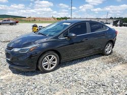 Salvage cars for sale from Copart Tifton, GA: 2017 Chevrolet Cruze LT