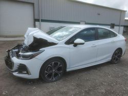 Salvage cars for sale from Copart Leroy, NY: 2019 Chevrolet Cruze LT