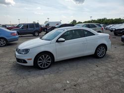 Salvage cars for sale from Copart Indianapolis, IN: 2012 Volkswagen EOS Komfort