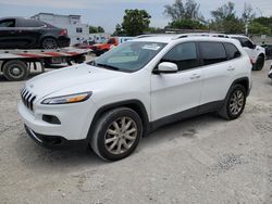 2016 Jeep Cherokee Limited en venta en Opa Locka, FL