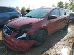 Salvage cars for sale from Copart Elgin, IL: 2008 Nissan Sentra 2.0