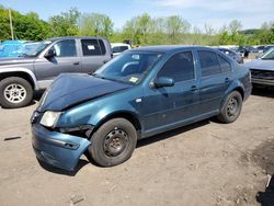 Salvage cars for sale at Marlboro, NY auction: 2002 Volkswagen Jetta GL