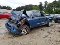 Dodge salvage cars for sale: 2002 Dodge Dakota Quad Sport