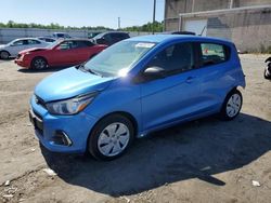 Salvage cars for sale at Fredericksburg, VA auction: 2017 Chevrolet Spark LS