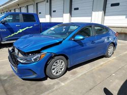 Salvage cars for sale at Louisville, KY auction: 2017 Hyundai Elantra SE