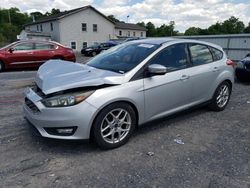 Salvage cars for sale at York Haven, PA auction: 2015 Ford Focus SE