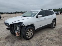 Jeep Cherokee Limited salvage cars for sale: 2014 Jeep Cherokee Limited