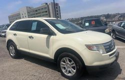 Salvage cars for sale at San Diego, CA auction: 2008 Ford Edge SE
