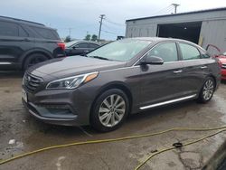 Salvage cars for sale at Chicago Heights, IL auction: 2016 Hyundai Sonata Sport