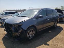Salvage cars for sale from Copart Elgin, IL: 2012 Honda Odyssey EXL