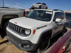 Salvage cars for sale at Albuquerque, NM auction: 2017 Jeep Renegade Latitude