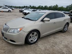 Salvage cars for sale at Houston, TX auction: 2011 Buick Lacrosse CX