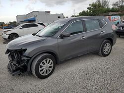 Salvage cars for sale from Copart Opa Locka, FL: 2015 Nissan Rogue S