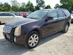Salvage cars for sale at Hampton, VA auction: 2008 Cadillac SRX