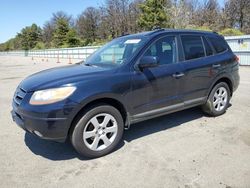 Salvage cars for sale at Brookhaven, NY auction: 2008 Hyundai Santa FE SE