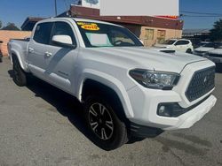 Salvage cars for sale at Bakersfield, CA auction: 2019 Toyota Tacoma Double Cab