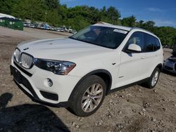 Salvage cars for sale at Mendon, MA auction: 2016 BMW X3 XDRIVE28I