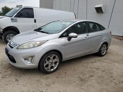 Salvage cars for sale from Copart Apopka, FL: 2012 Ford Fiesta SEL