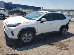 Salvage cars for sale at Woodhaven, MI auction: 2022 Toyota Rav4 XLE