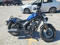 Salvage motorcycles for sale at Phoenix, AZ auction: 2021 Honda CMX300