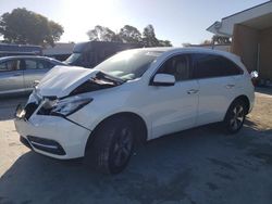 Salvage cars for sale at Hayward, CA auction: 2015 Acura MDX