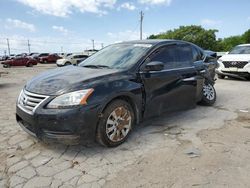 Salvage cars for sale at Oklahoma City, OK auction: 2013 Nissan Sentra S