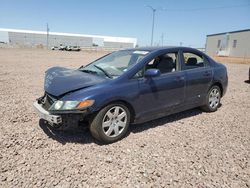 Salvage cars for sale from Copart Phoenix, AZ: 2007 Honda Civic LX