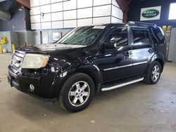 Salvage cars for sale at East Granby, CT auction: 2010 Honda Pilot Touring
