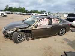 Salvage cars for sale at Newton, AL auction: 2017 Honda Accord Touring Hybrid