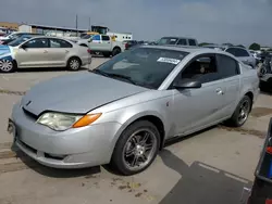 Salvage cars for sale at Grand Prairie, TX auction: 2006 Saturn Ion Level 2