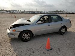 Salvage cars for sale at Houston, TX auction: 1999 Toyota Corolla VE